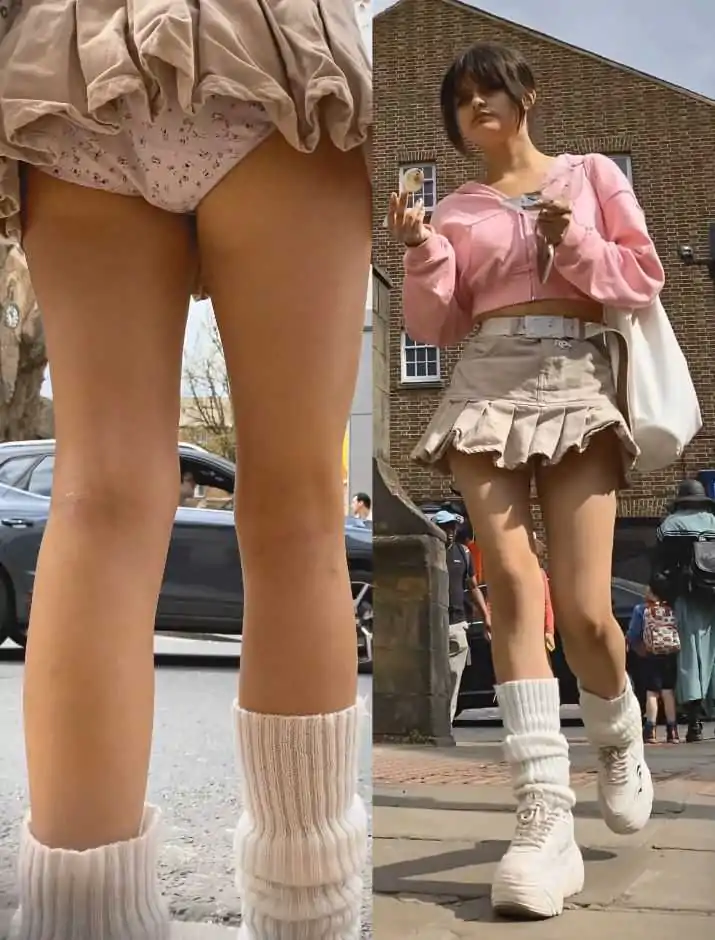 Daugther teen upskirt creepshot