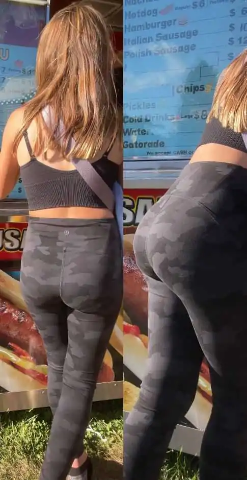 Camo Leggings Teen Creepshot