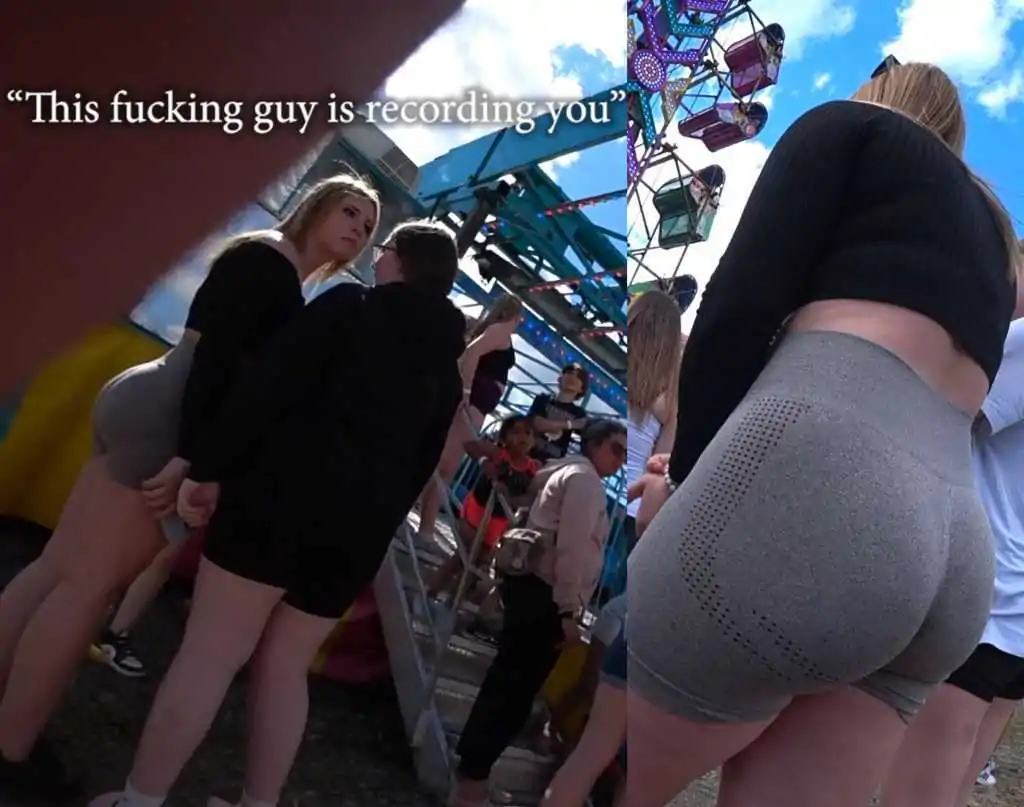 Fat Ass Teen Busted