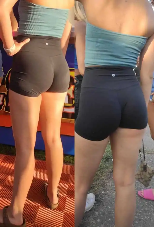 Round Ass Candid Teen In Black Lulus