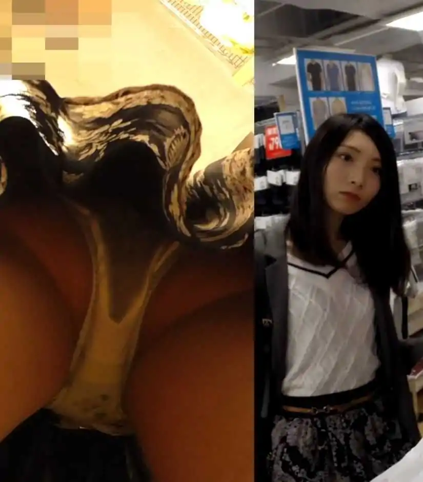 Beautiful Asian Teen Upskirted