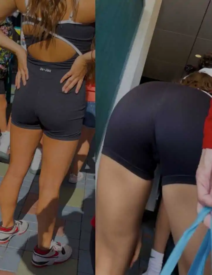 Disney Teenie Keeps Touching Herself