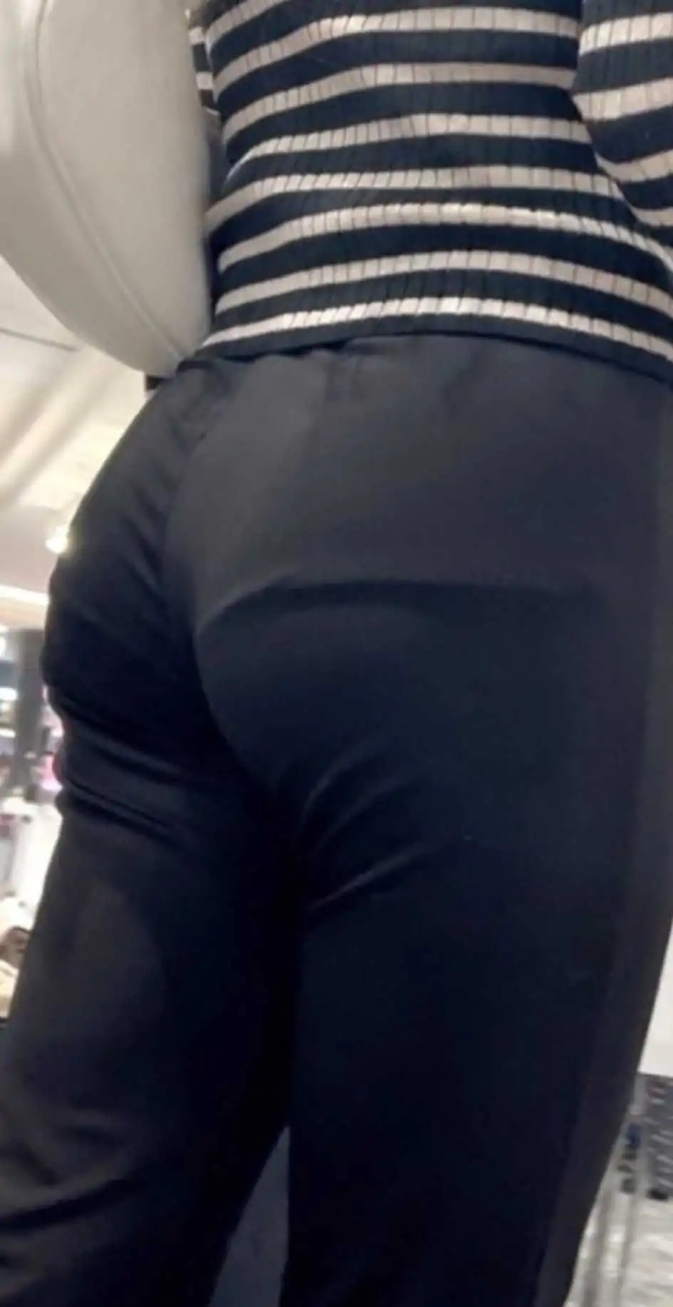 Nerdy Teen VPL Black Leggings
