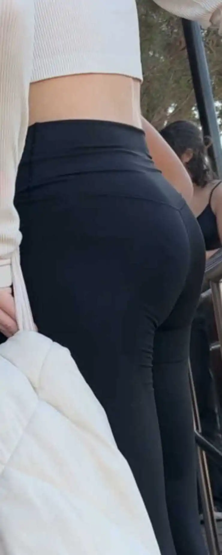 Busted By Black Leggings Teen