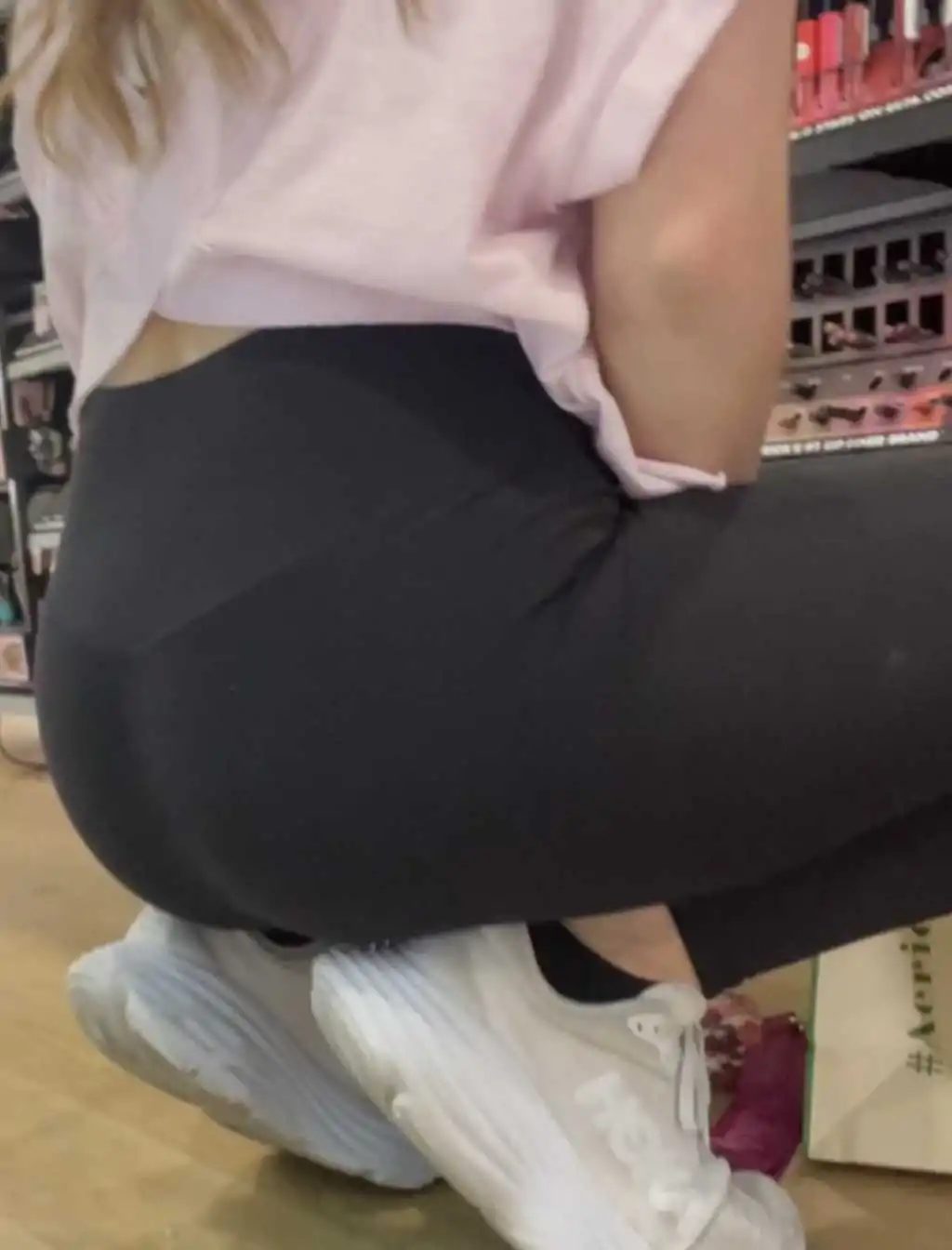 Post Workout Teens Match Their Sports Bras and Leggings