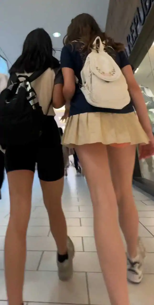 Short Skirt and Biker Shorts