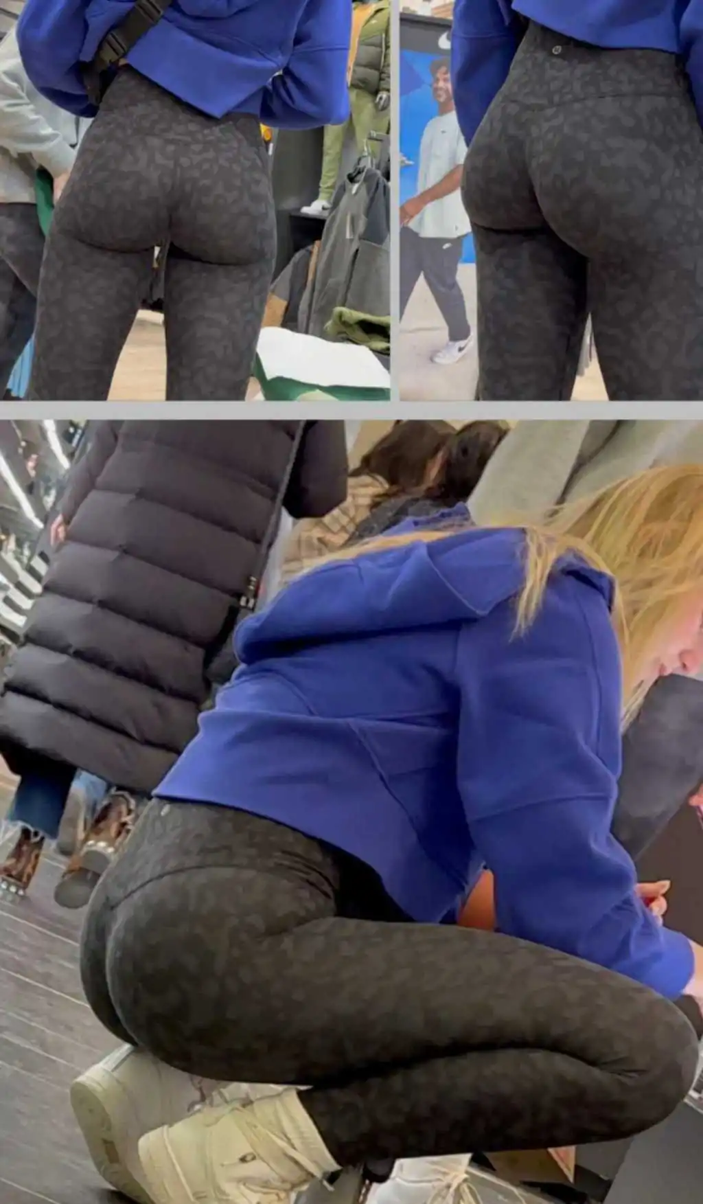 Epic Ass Teen In Tight Leggings Candid Ass