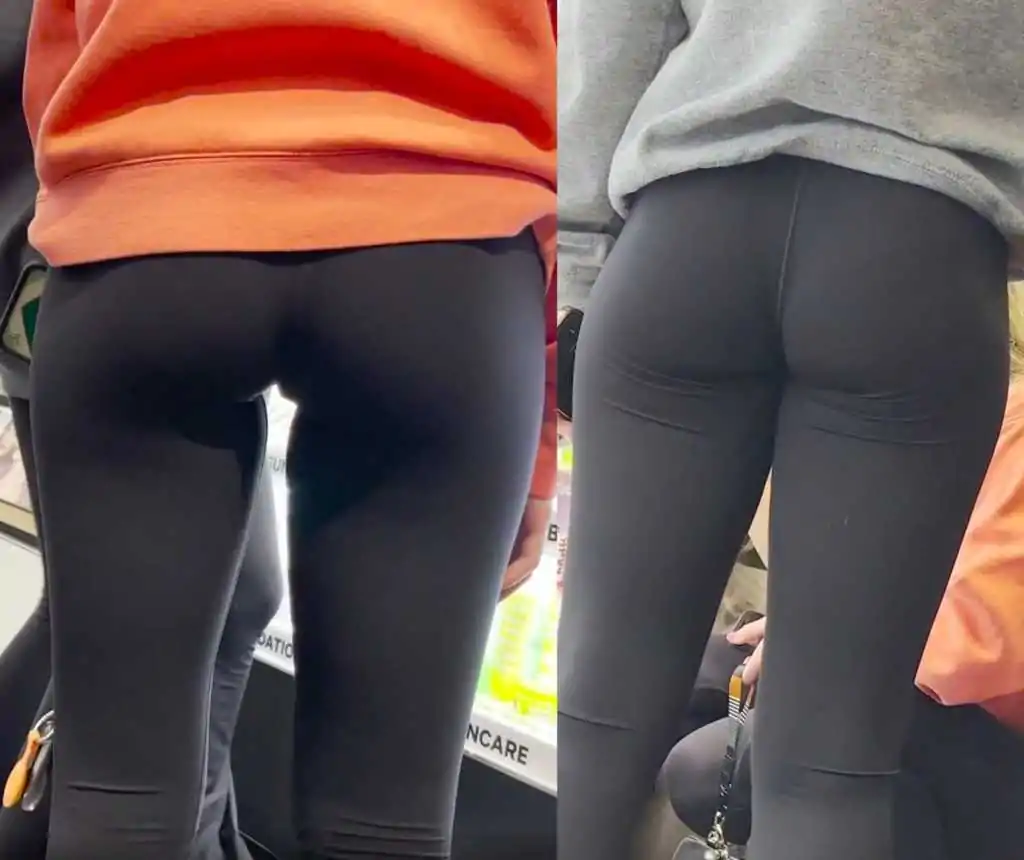 Teens Shopping In Leggings