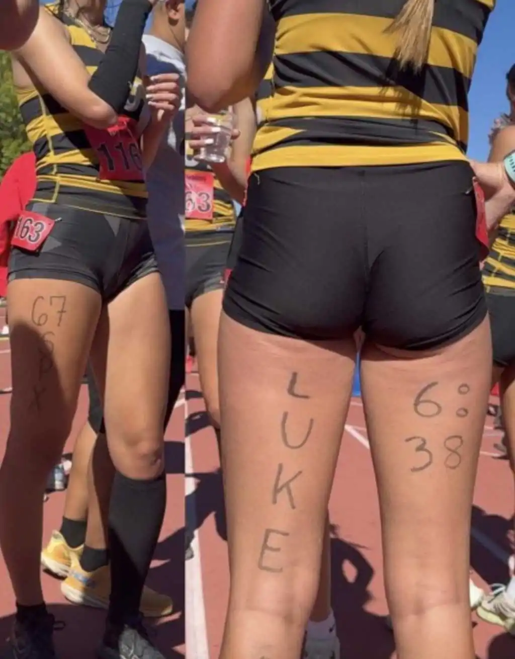 Track Teen Tight Ass