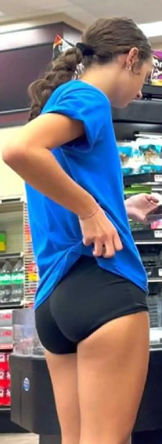 Black Tight Shorts Teenies