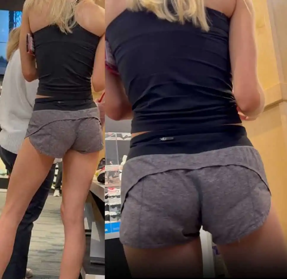 Sexy Track Teen Creepshot VPL