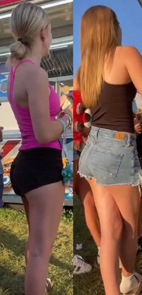 Teens In Shorts Laugh At Me