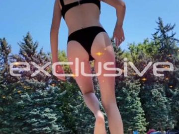 Black Bikini Skinny Teen Creepshot Exclusive