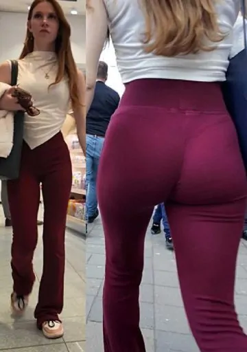 Busted By Red Leggings Teen Creepshot