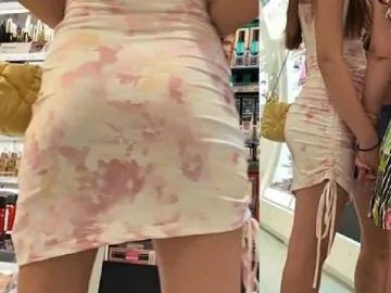 Innocent Teen In Tight Dress Creepshot