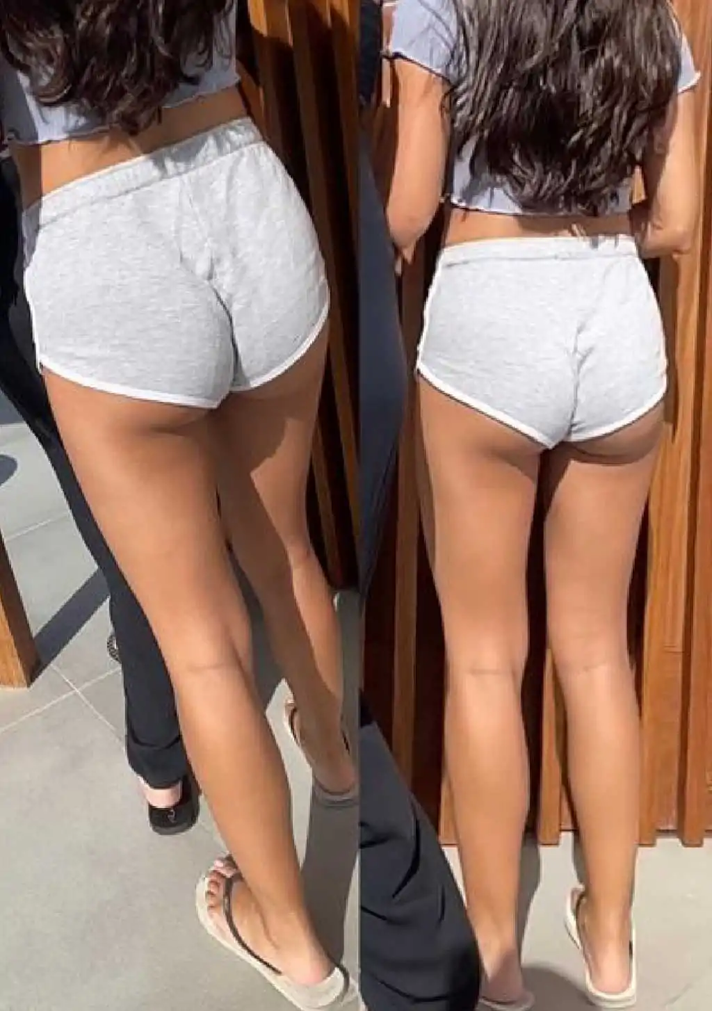 Mini Shorts Teen Creepshot