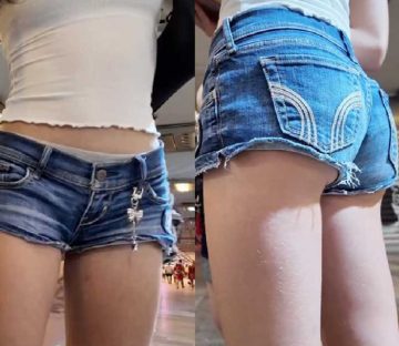 Mini Shorts Teenie Creepshot
