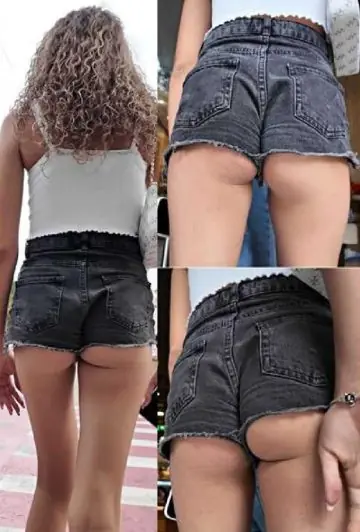 Skinny and Tall Body Teen Creepshot
