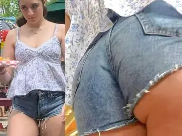 Meaty Ass Teenie Creepshot