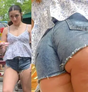 Meaty Ass Teenie Creepshot