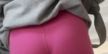 Pink Shorts Cute Teenie Creepshot